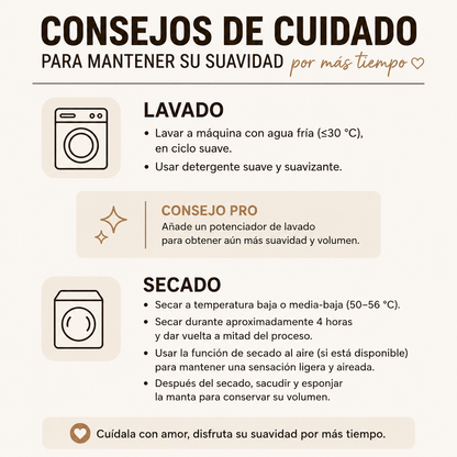 Manta de Felpa Ultra Suave | Cálida y Acogedora